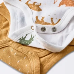 Baby 4pk Safari Animals Long Sleeve Bodysuit - Cloud Island™ -CloudIsland Sales Store GUEST 02bd04a6 5ee9 4a2a 9201 7b6c6cadbef4