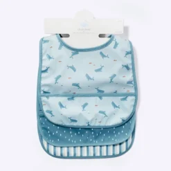 Water-Resistant Bibs - 3pk - Whales/Stripes/Dots - Cloud Island™ -CloudIsland Sales Store GUEST 05e3352d ff0c 463e 9cc6 96486f9d9557