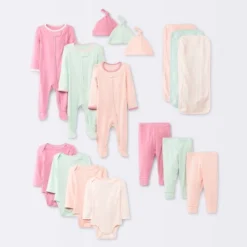 Baby Girls' Layette Gifting Bundle - Cloud Island™ Pink -CloudIsland Sales Store GUEST 0fdfa1e3 b40e 4db7 be69 3a7715d8aa7a
