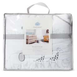 Crib Bedding Set Two By Two 4pc - Cloud Island™ Gray -CloudIsland Sales Store GUEST 12a99e75 ec4c 488b 96d5 b0b1c1efd70d