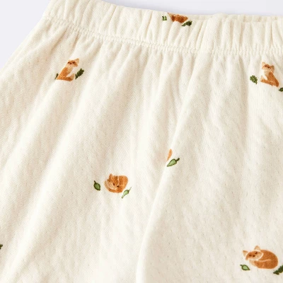 Baby Boys' 2pc Cozy Fox Top & Bottom Set - Cloud Island™ 2 Baby Boys' 2pc Cozy Fox Top & Bottom Set - Cloud Island™ - Image 2