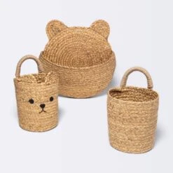 Hanging Wall Storage Basket - Cloud Island™ - Bear 5 Hanging Wall Storage Basket - Cloud Island™ - Bear -CloudIsland Sales Store GUEST 1a920786 9cce 4717 9552 3140e9ed879c
