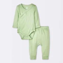 Baby 2pc Neutral Pointelle Top & Bottom Set - Cloud Island™ Green 7 Baby 2pc Neutral Pointelle Top & Bottom Set - Cloud Island™ Green -CloudIsland Sales Store GUEST 2111f6ef ea90 4ffc 92fe 34c5401769fc