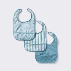 Water-Resistant Bibs - 3pk - Whales/Stripes/Dots - Cloud Island™ -CloudIsland Sales Store GUEST 273624c9 fb73 4ac5 8789 e2845280c0c2