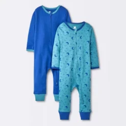 Baby Boys' 2pk Safari Animals Zip Romper - Cloud Island™ -CloudIsland Sales Store GUEST 2d0e9083 cdac 47e1 a2bf 0c51c9affe5b