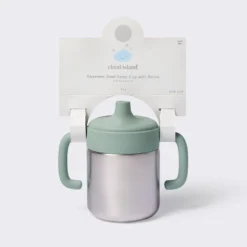 8oz Stainless Steel Sippy Cup - Green - Cloud Island™ 6 8oz Stainless Steel Sippy Cup - Green - Cloud Island™ -CloudIsland Sales Store GUEST 2e9167f9 d0bd 489b 9b7c a9516ec7fdb2