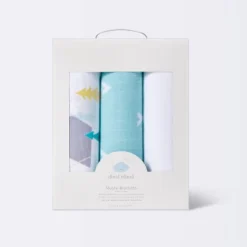 Muslin Swaddle Blankets Adventure Awaits 3pk - Cloud Island™ Light Blue -CloudIsland Sales Store GUEST 34ef9cb0 c162 4737 b1c7 c8fd0aebe640