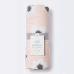 Jersey Knit Reversible Baby Blanket Floral - Cloud Island™ - Pink -CloudIsland Sales Store GUEST 3c1e9144 ca5d 4b84 920f f876095651a6