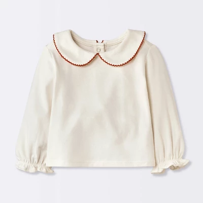 Baby Girls' 2pc Sweater Romper Set - Cloud Island™ Brown 2 Baby Girls' 2pc Sweater Romper Set - Cloud Island™ Brown - Image 2