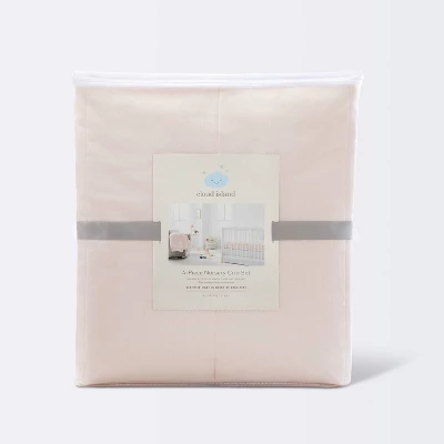 Crib Bedding Set - Pink - 4pc - Cloud Island™ 5 Crib Bedding Set - Pink - 4pc - Cloud Island™ - Image 5