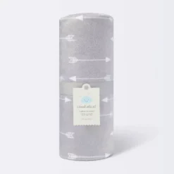 Plush Velboa Baby Blanket Arrows - Cloud Island™ Gray -CloudIsland Sales Store GUEST 4c858ce8 bd80 4e1a aa02 f98ff2e5ca06