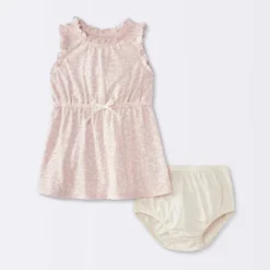 Baby Girls' Floral Printed Dress - Cloud Island™ Cream -CloudIsland Sales Store GUEST 57f05075 adc4 44a2 9ef6 406be8bb49d6