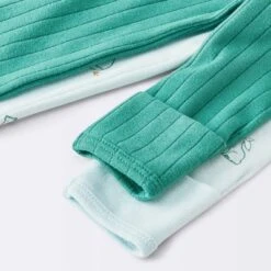 Baby Boys' 2pk Cozy Wide Ribbed Animals Sleep N' Play - Cloud Island™ Blue -CloudIsland Sales Store GUEST 60e604d6 0867 4d99 8d16 0f40a3f644d0