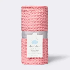 Waffle Blanket - Cloud Island™ Coral -CloudIsland Sales Store GUEST 6c39eb6d a934 47c7 bef0 5dbef2c394f0