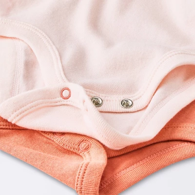 Baby Girls' 4pk Long Sleeve Bodysuit - Cloud Island™ Floral 3 Baby Girls' 4pk Long Sleeve Bodysuit - Cloud Island™ Floral - Image 3