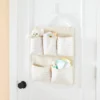 Wall Hanging Storage With Slub Stitching - Cream - Cloud Island™