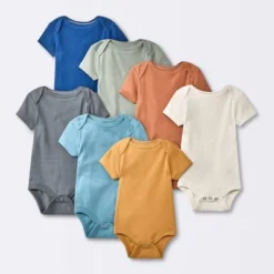 Baby 7pk Short Sleeve Bodysuit - Cloud Island™ Orange 7 Baby 7pk Short Sleeve Bodysuit - Cloud Island™ Orange -CloudIsland Sales Store GUEST 8e7dcfba fc0d 4fdf 944f 676de88c2f1b