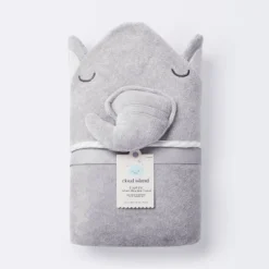 Baby Elephant Hooded Towel - Cloud Island™ Gray -CloudIsland Sales Store GUEST 97eecbf3 f59a 451e 9938 f801dae98769
