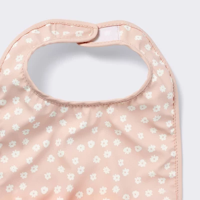 Water Resistant Bibs - 3pk - Floral/Checkerboard - Cloud Island™ 2 Water Resistant Bibs - 3pk - Floral/Checkerboard - Cloud Island™ - Image 2