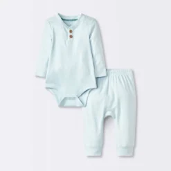 Baby Boys' 2pc Pointelle Set - Cloud Island™ Blue -CloudIsland Sales Store GUEST a0727fc5 f6dd 48da 9cbe 2e26df7ee4ed