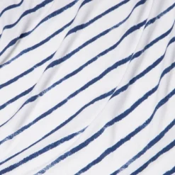 Polyester Rayon Jersey Fitted Crib Sheet - Cloud Island™ Navy Blue Vertical Stripe -CloudIsland Sales Store GUEST a2f61f83 d11f 4963 9699 81ba9d63c768