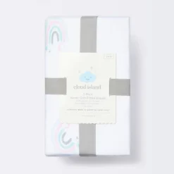 Fitted Jersey Crib Sheet Love To Dream - Rainbows/White - 2pk - Cloud Island™ 5 Fitted Jersey Crib Sheet Love To Dream - Rainbows/White - 2pk - Cloud Island™ -CloudIsland Sales Store GUEST ad54df26 b06f 422d bd80 725c7fd189f1