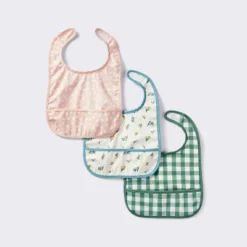 Water Resistant Bibs - 3pk - Floral/Checkerboard - Cloud Island™ 7 Water Resistant Bibs - 3pk - Floral/Checkerboard - Cloud Island™ -CloudIsland Sales Store GUEST b2ffe655 4aec 48b6 9d32 bd433fe6c576