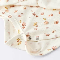 Baby Girls' Costal Ribbed Romper - Cloud Island™ White 6 Baby Girls' Costal Ribbed Romper - Cloud Island™ White -CloudIsland Sales Store GUEST d1c95d2d 4579 4cf2 b951 80bca9da385e