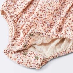 Baby Girls' Floral Smocked Romper - Cloud Island™ Pink -CloudIsland Sales Store GUEST d83d1ef2 c92a 442c ab5d a58328d66633