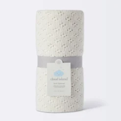 Seed Stitch Pointelle Baby Blanket - Cream - Cloud Island™ -CloudIsland Sales Store GUEST da5df995 ab8b 45b5 8101 3afcf6a48e1a