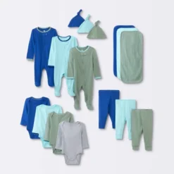 Baby Boys' Layette Gifting Bundle - Cloud Island™ Blue -CloudIsland Sales Store GUEST eab3b978 0d75 42c8 82cd e8b1336c5000