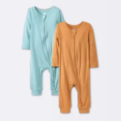 Baby Boys' 2pk Premium Romper - Cloud Island™ Green -CloudIsland Sales Store GUEST ebd42f7e 912f 45ad bbc3 99fdd68d7034