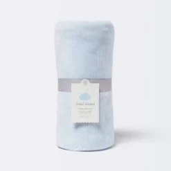 Plush Ribbed Blanket - Cloud Island™ Blue Stars -CloudIsland Sales Store GUEST f4b08430 5c7e 42c8 a53e 6823867dedf6
